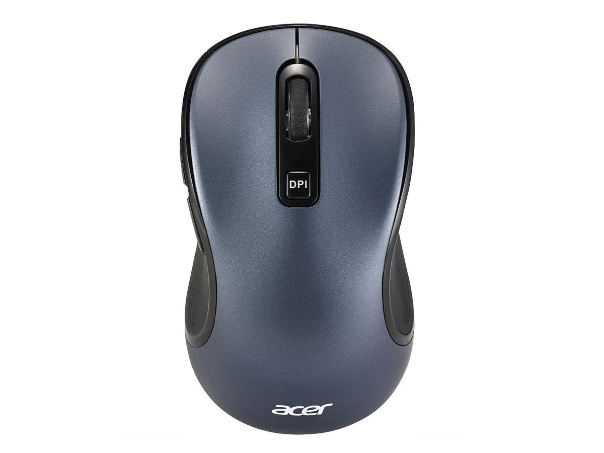 

Мышь беспроводная Acer OMR306, 1600dpi, Wireless/USB, Серый/Черный ZL.MCECC.021