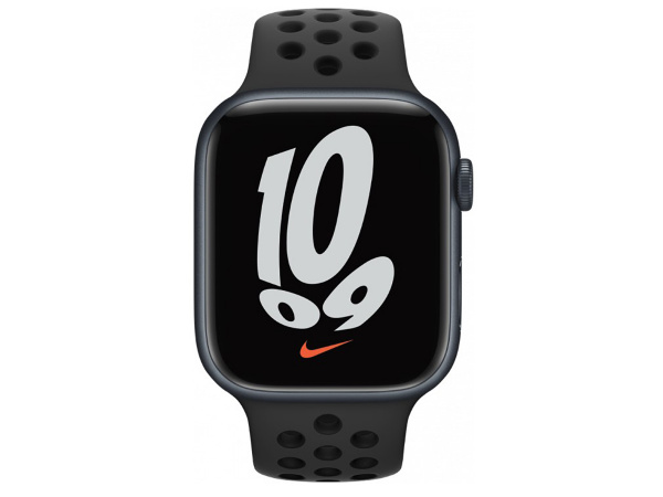 Смарт-часы Apple Watch Nike Series 7 45mm Aluminium Case, GPS, Midnight, Темная ночь (196596) Смарт-часы Apple Watch Nike Series 7 45mm Aluminium Case, GPS, Midnight, Темная ночь (196596)