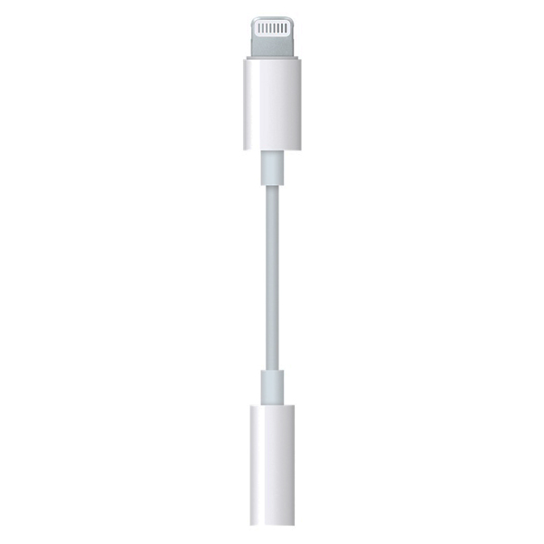 Переходник Apple для iPhone Lightning - Jack 3.5мм(f), Белый MMX62ZM/A 