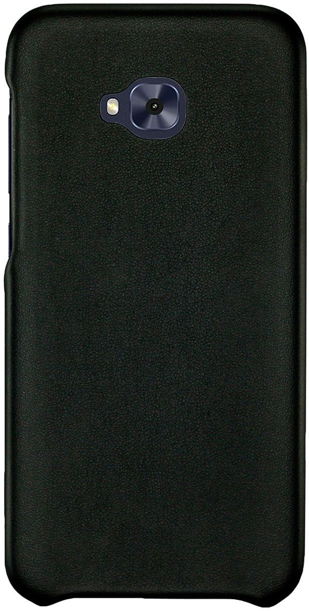 Чехол-накладка G-Case Slim Premium для смартфона ASUS ZenFone 4 Selfie ZD553KL, Искусственная кожа, Черный GG-879