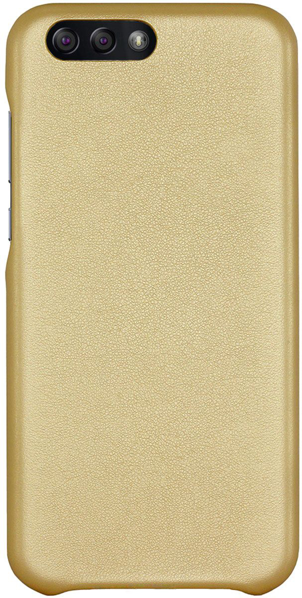 Чехол-накладка G-Case Slim Premium для смартфона ASUS ZenFone 4 ZE554KL, Искусственная кожа, Золотистый GG-882 - фото 1