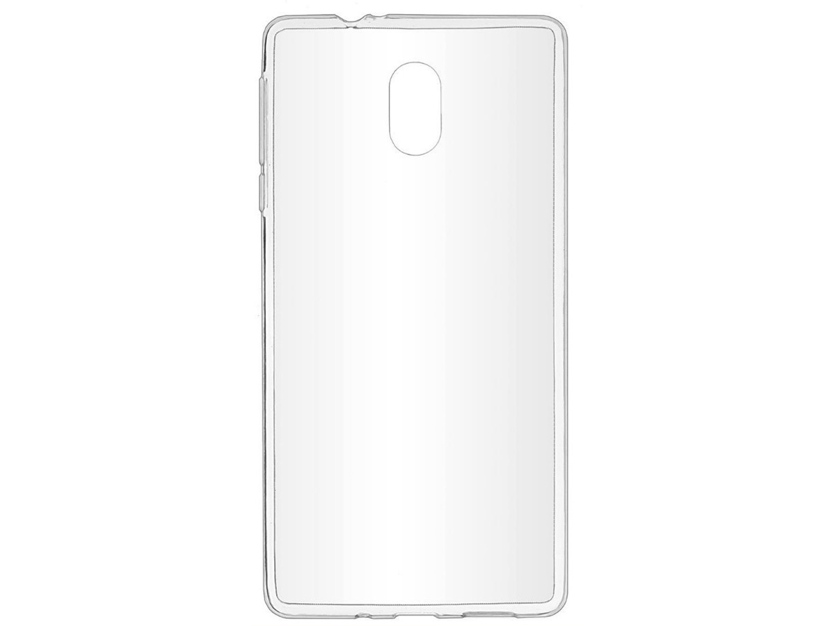 Чехол-накладка ONEXT для смартфона Nokia 3 , Силикон, Clear, Прозрачный, 70535