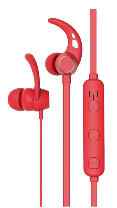 Гарнитура беспроводная JOYROOM JR-D3 Bluetooth Earphones Red, Красный JR-D3 Red
