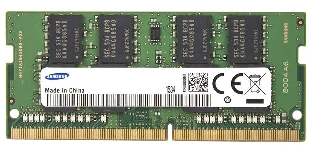 Модуль памяти Samsung SO-DIMM DDR4 8ГБ PC4-21300 2666MHz 1.2V, CL19, M471A1K43CB1-CTD
