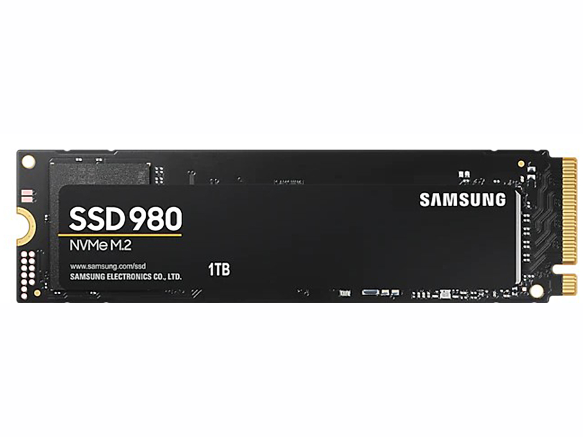 Внутренний SSD-накопитель Samsung 980 1Tb, M.2 2280, PCIe Gen3 x4, NVMe 1.4, 3D TLC, Черный MZ-V8V1T0BW
