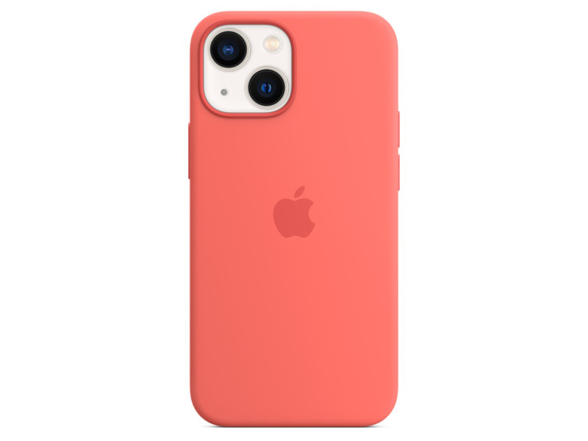 Чехол-накладка Apple Silicone Case with MagSafe Pink Pomelo для iPhone 13 mini Силикон, Розовый помело MM1V3ZE/A