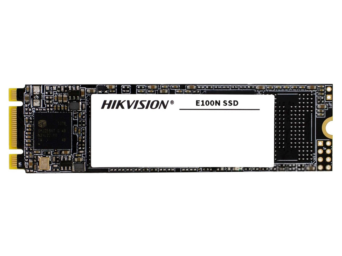 Внутренний SSD-накопитель Hikvision E100N 1Tb, M.2 2280, SATA-III, TLC 3D NAND, Черный HS-SSD-E100N/1024G