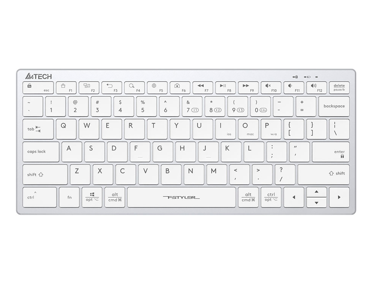 Клавиатура беспроводная a4tech FSTYLER fbx51c (fbx51c White). A4tech FSTYLER fbx51. A4tech fstyler fbx51c