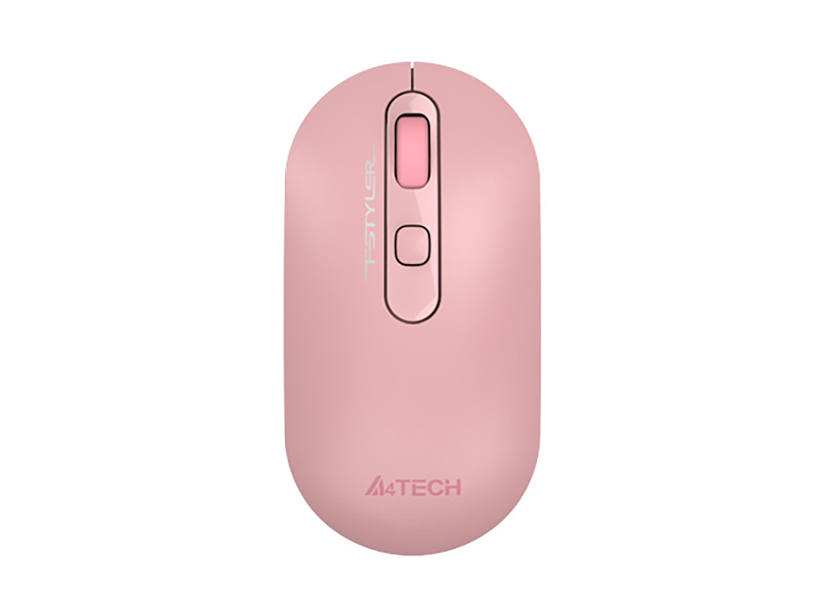 Мышь беспроводная A4Tech Fstyler FG20, 2000dpi, Wireless/USB, Розовый, FG20 PINK