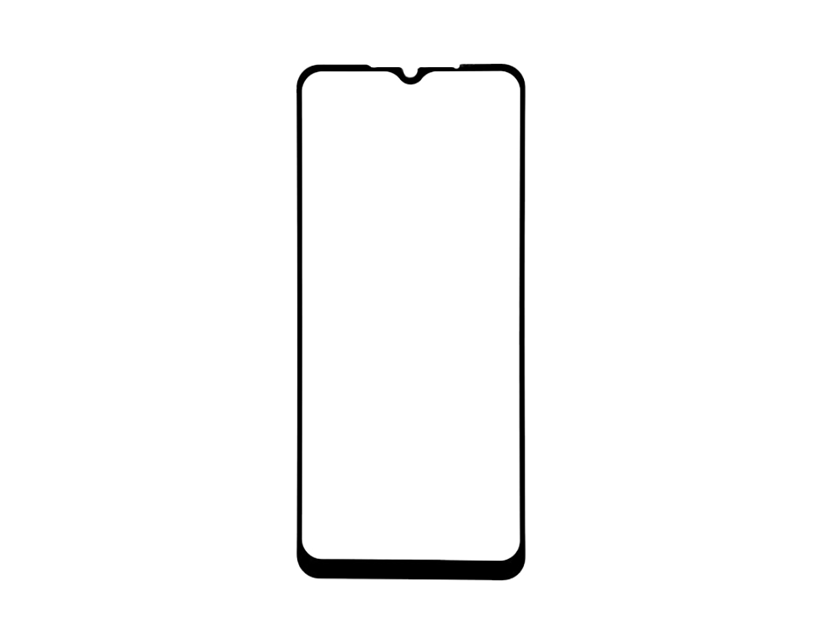 Защитное стекло LuxCase для смартфона Samsung Galaxy A33 5G, 2.5D, Full Glue, 0,33 мм, Прозрачное с черной рамкой 78564