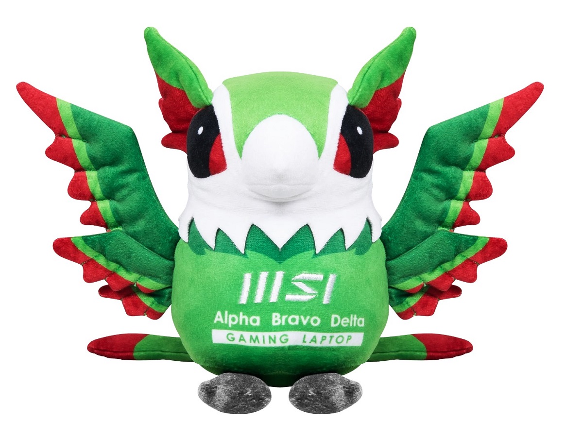 Мягкая игрушка MSI Thunder Bird Doll, Птица Грома, полиэстер, зелёный H01-0001925 
