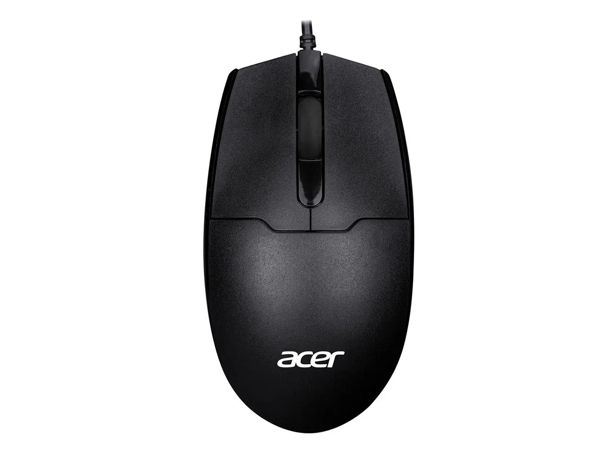 Мышь проводная Acer OMW126, 1000dpi, Черный ZL.MCEEE.010 - фото 1