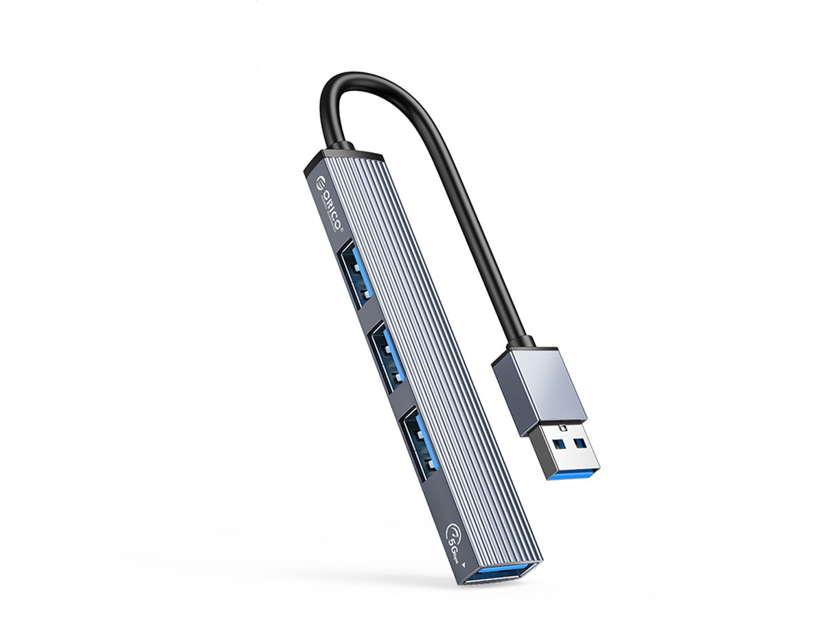 USB-хаб ORICO AH-A13, USB 3.0 на 3xUSB 2.0, USB 3.0, Серый ORICO-AH-A13-GY-BP
