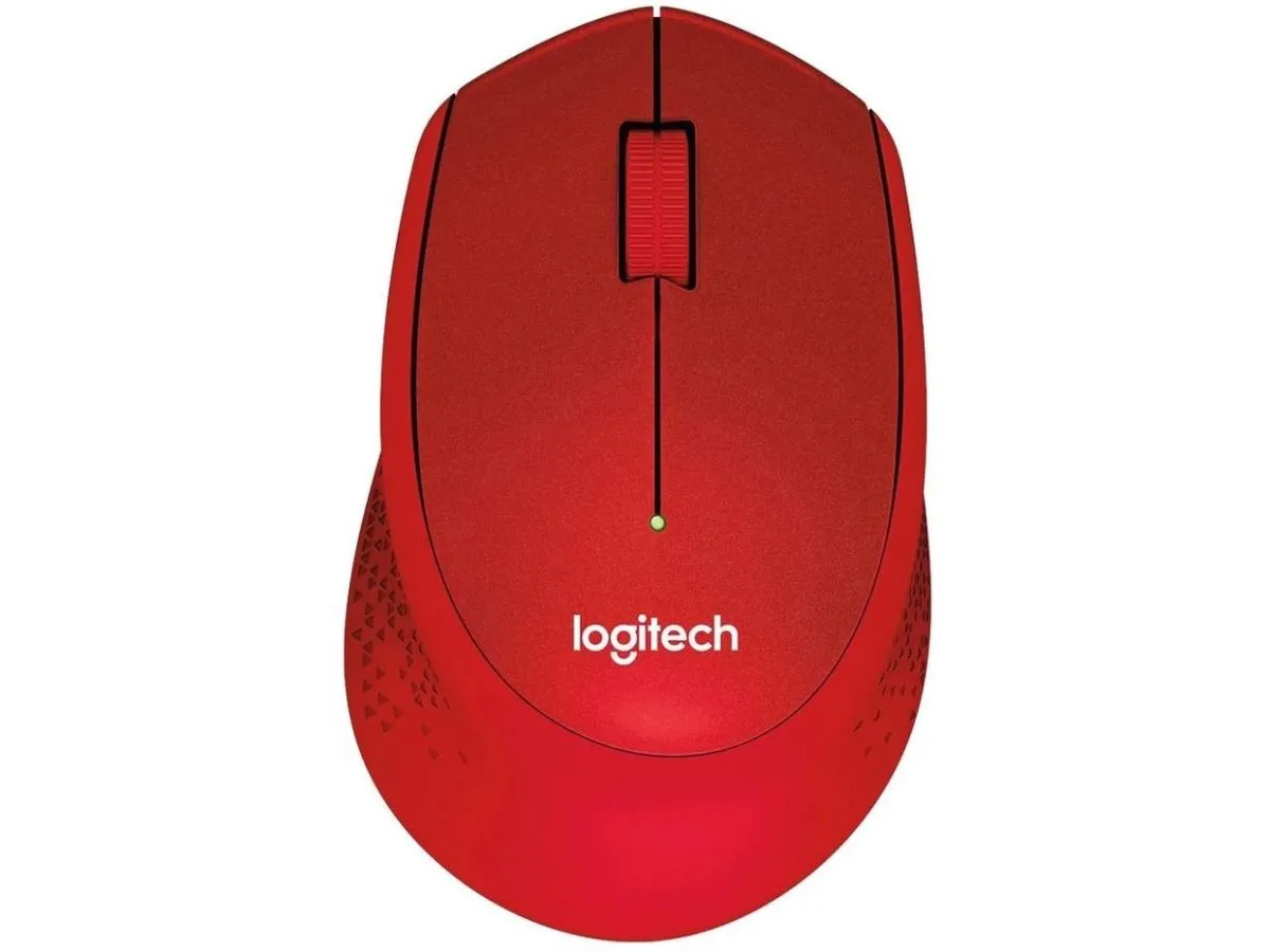 Мышь беспроводная Logitech M280, 1000dpi, Красный 910-004308 - фото 1