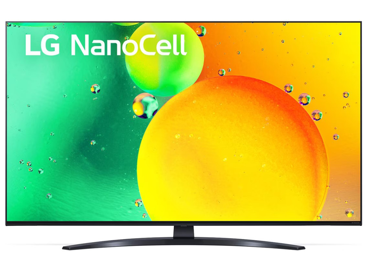 Телевизор LG 50 LED, UHD, NanoCell, Smart TV (webOS), Звук (20 Вт (2x10 Вт)), 3xHDMI, 2xUSB, 1xRJ-45, Черный (Синяя сажа), 50NANO766QA.BRUJLJP