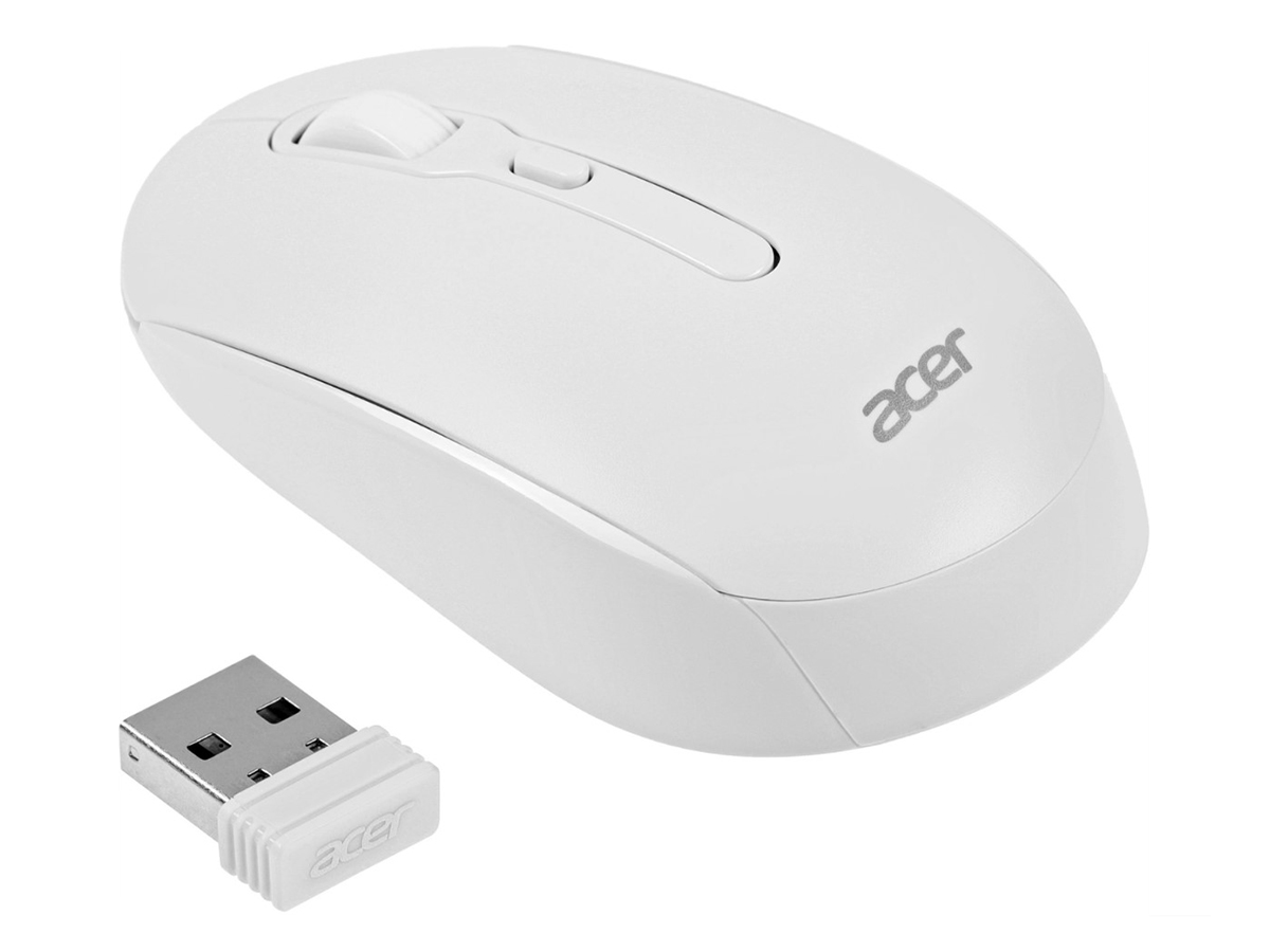 Мышь беспроводная Acer OMR308, 1600dpi, Bluetooth, Белый ZL.MCECC.023