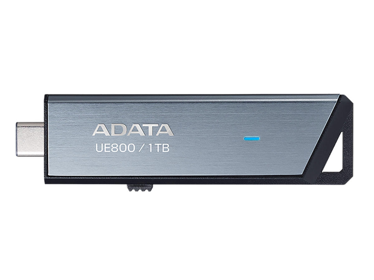 Флешка ADATA Elite UE800, 1Tb, USB Type-C, Серебристый AELI-UE800-1T-CSG 